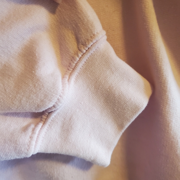 Soft Pink Retro Wash Your Hands Sweatshirt Medium - Picture 3 of 5